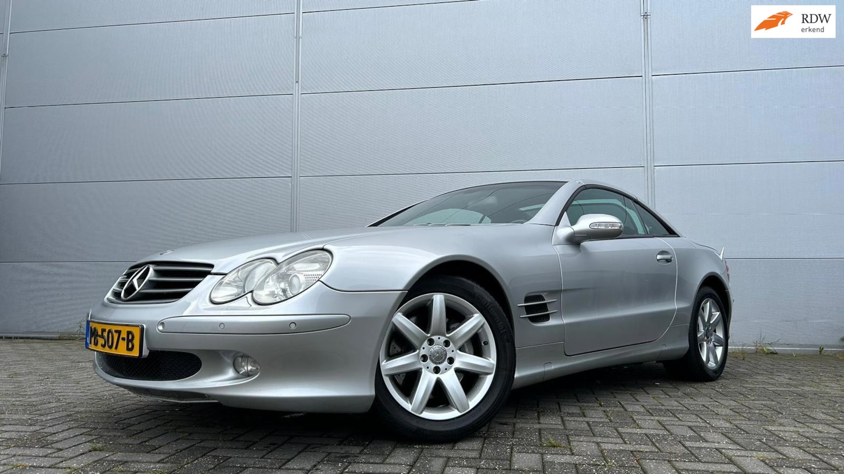 Mercedes-Benz SL-klasse Cabrio - 500 V8 Aut, Luchtvering, 2e Eigenaar - AutoWereld.nl