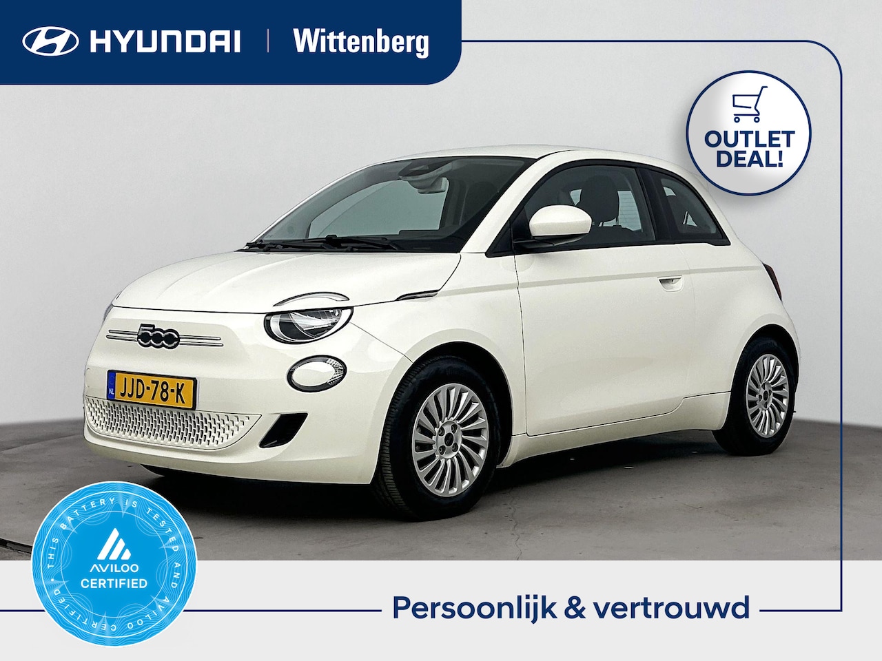 Fiat 500 - Icon 42 kWh |SoH 97,2%  Apple Carplay | Android Auto | Weinig kilometers! | - AutoWereld.nl