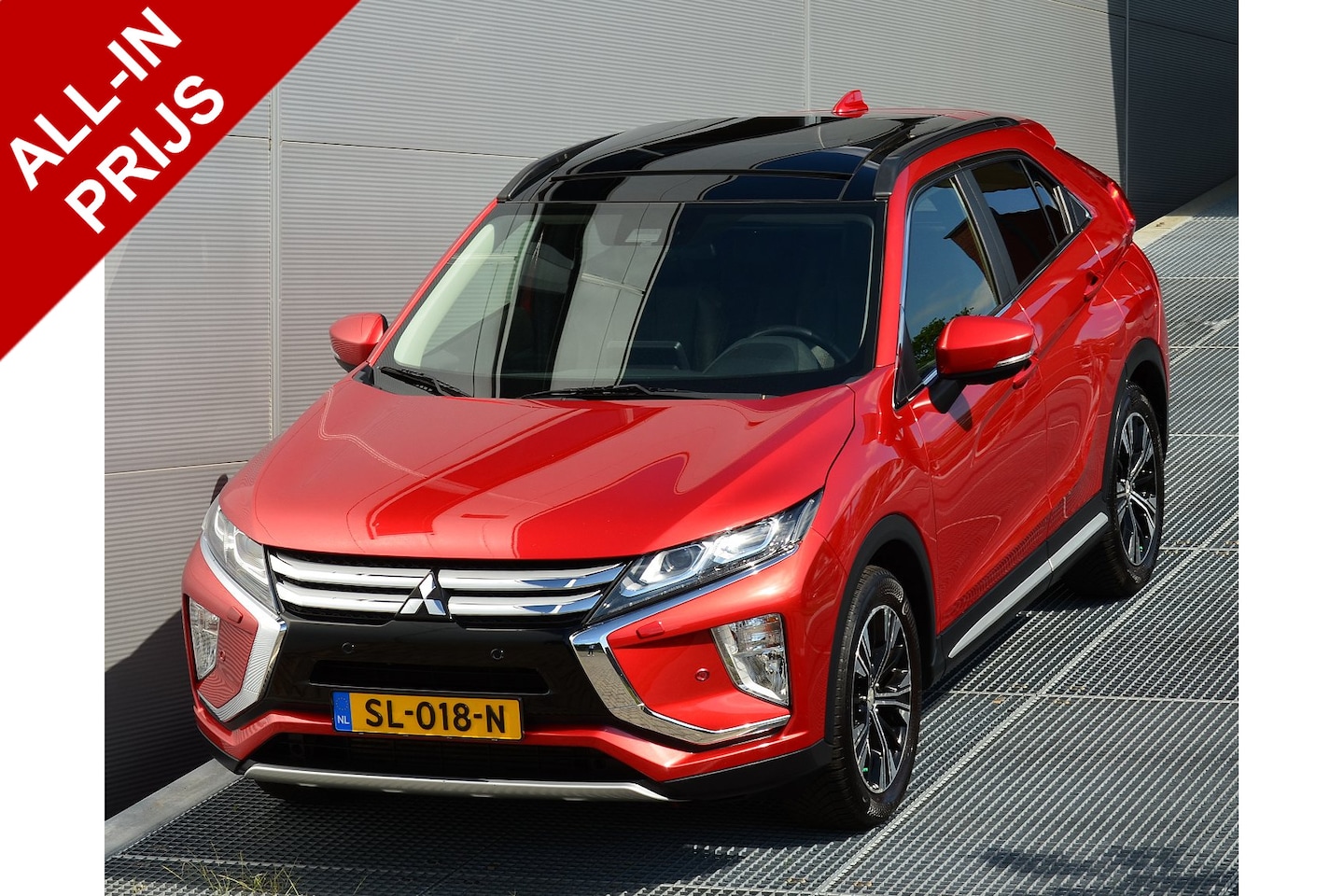 Mitsubishi Eclipse Cross - 1.5 DI-T CVT INSTYLE CLEARTEC | FULL OPTIONS | ADAPTIEF CRUISE | PANORAMADAK | LEDER | ALL - AutoWereld.nl