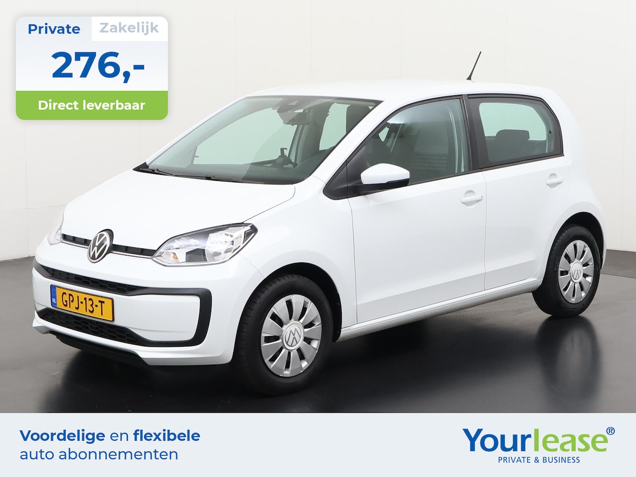 Volkswagen Up! - 1.0 | All-in 276,- Private Lease | Direct uit voorraad - AutoWereld.nl