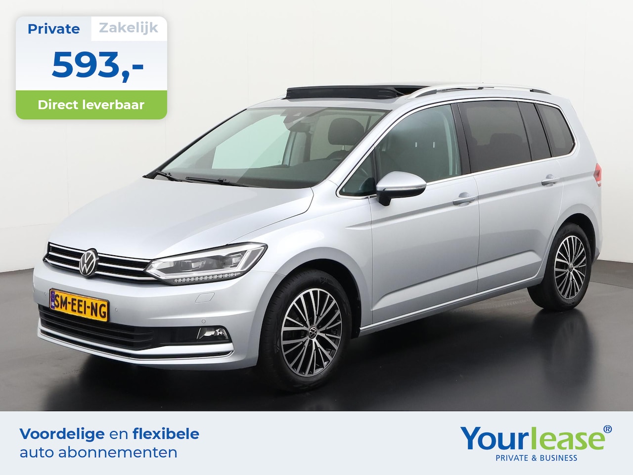 Volkswagen Touran - 1.5 TSI Highline DSG | All-in 593,- Private Lease | Direct uit voorraad - AutoWereld.nl