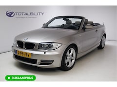 BMW 1-serie Cabrio - 125i High Executive 218 PK 6 cilinder | Keyless | Xenon | Stoelverwarming| Navigatie | Lee