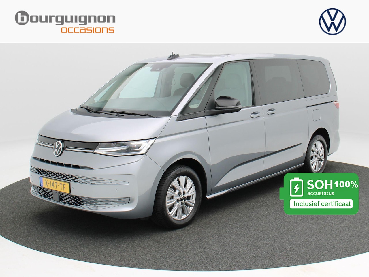 Volkswagen Multivan - 1.4 eHybrid 218 Pk Automaat L2H1 Style 7 Persoons | Panorama dak | Trekhaak | Stoelverwarm - AutoWereld.nl