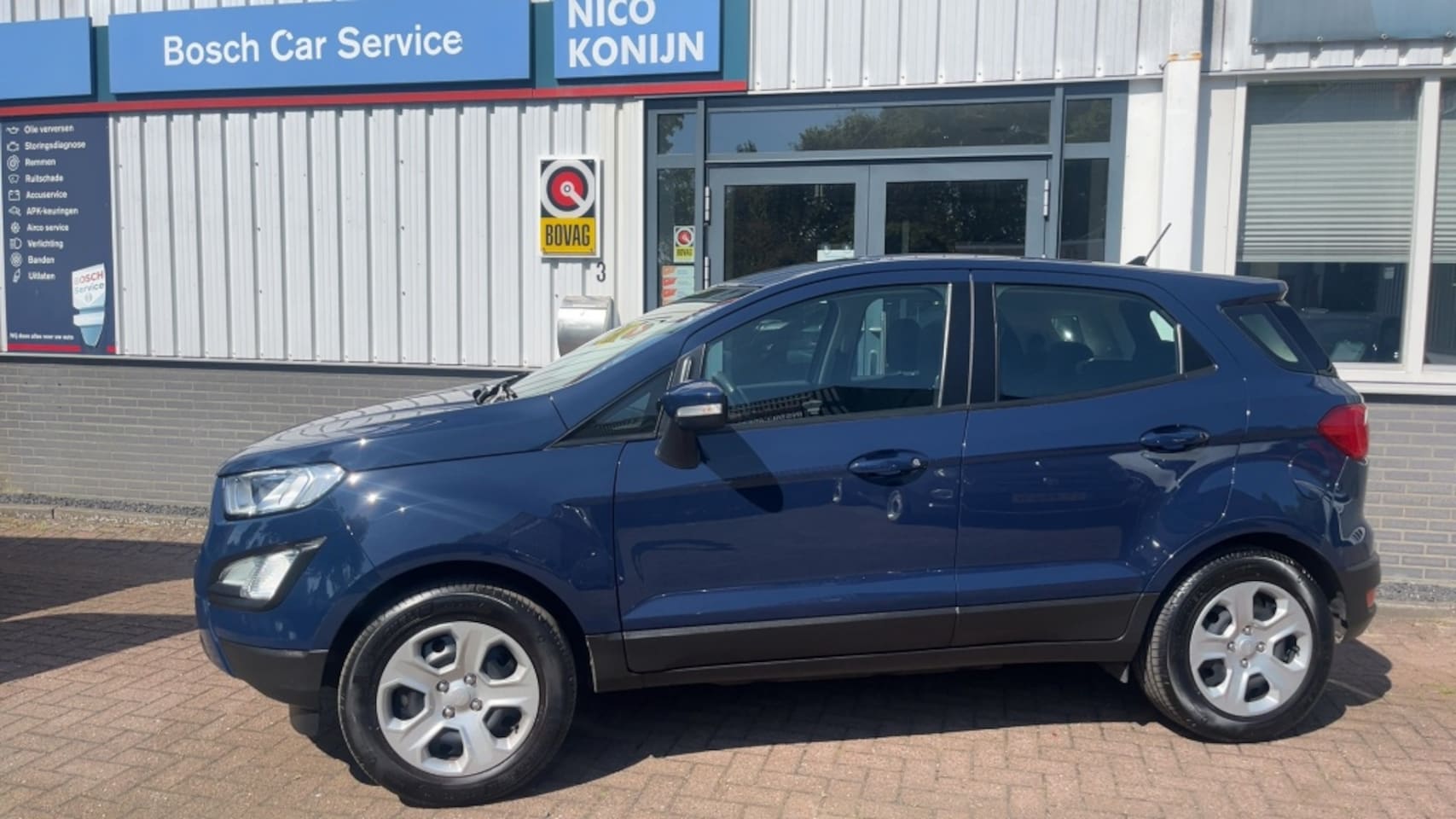 Ford EcoSport - 1.0 EB Connected Navi, Cruise, Trekhaak - AutoWereld.nl