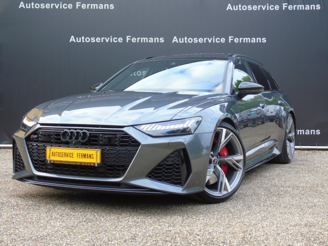 Audi RS6 - RS6 4.0TFSI 600PK Quattro - 2020 -119DKM -Stoel vent.-panodak-Head up - AutoWereld.nl