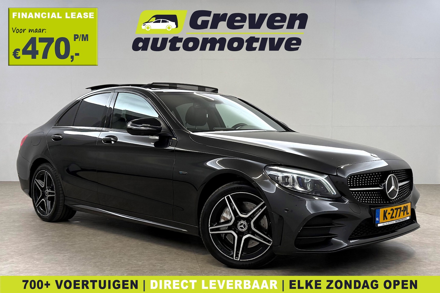 Mercedes-Benz C-klasse - C300 e Business Solution AMG Limited 320PK | Pano | 360° | Virtual | Sfeer | Trekhaak | Ca - AutoWereld.nl