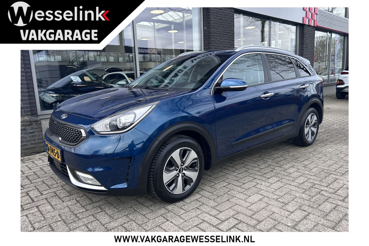 Kia Niro - 1.6 GDi Hybrid BusinessLine | Leder | Camera | Keyless | - AutoWereld.nl