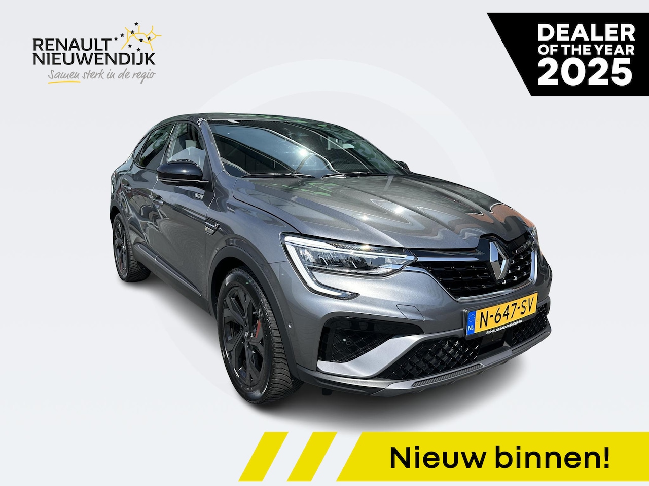 Renault Arkana - 1.6 E-Tech Hybrid 145 R.S. Line | BLIND SPOT | CAMERA | PARKEERSENSOREN V+A | CLIMATE CONT - AutoWereld.nl