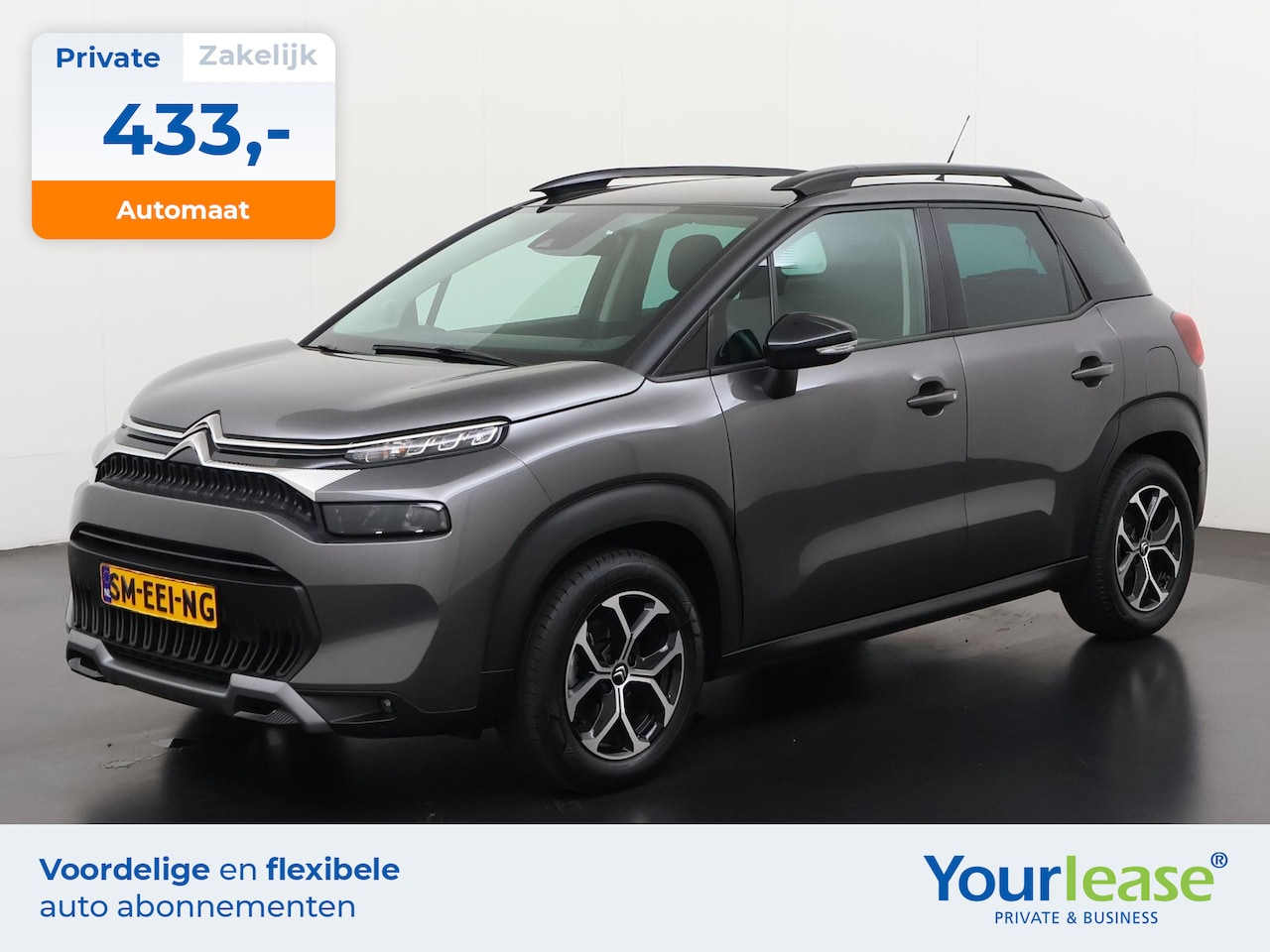 Citroën C3 Aircross - 1.2 PureTech Shine Automaat | All-in 433,- Private Lease | Direct uit voorraad - AutoWereld.nl