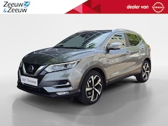 Nissan Qashqai - 1.3 DIG-T Tekna + | DEALERONDERHOUDEN | FULL OPTION | AFNEEMBARE TREKHAAK | ALL SEASON BAN