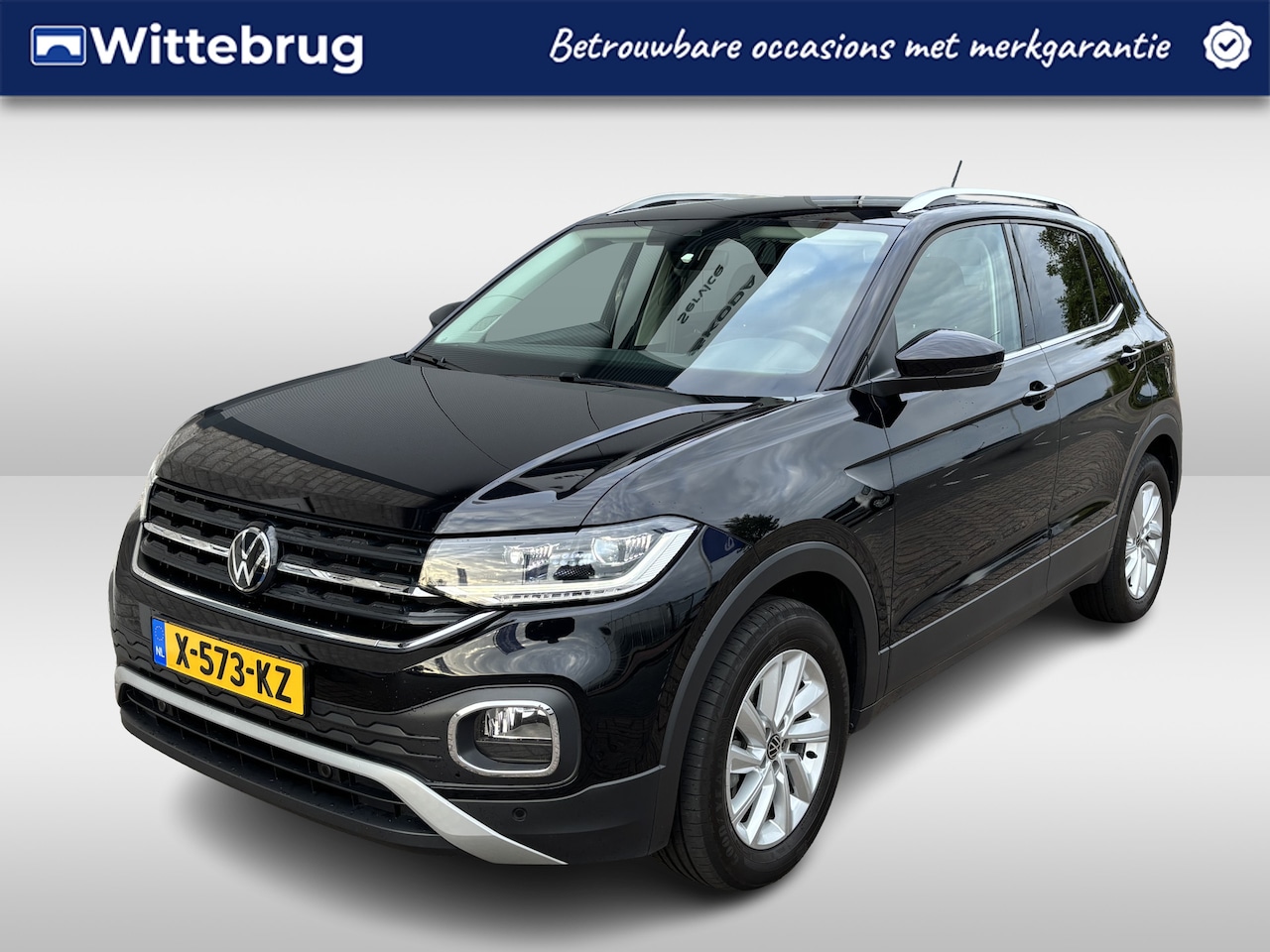 Volkswagen T-Cross - 1.5 TSI Style / AUTOMAAT/ 150 PK/ PARKEER SENSOREN V+A/ CAMERA/ APP-CONNECT/ STOELVERWARMI - AutoWereld.nl