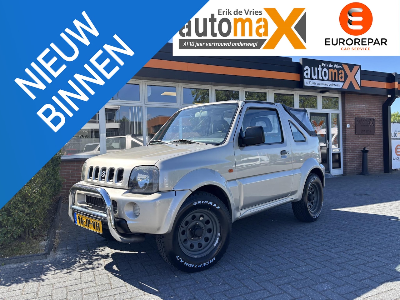 Suzuki Jimny - 1.3 JLX Cabrio |4X4|4 Nieuwe banden!|Nieuwe APK!| - AutoWereld.nl