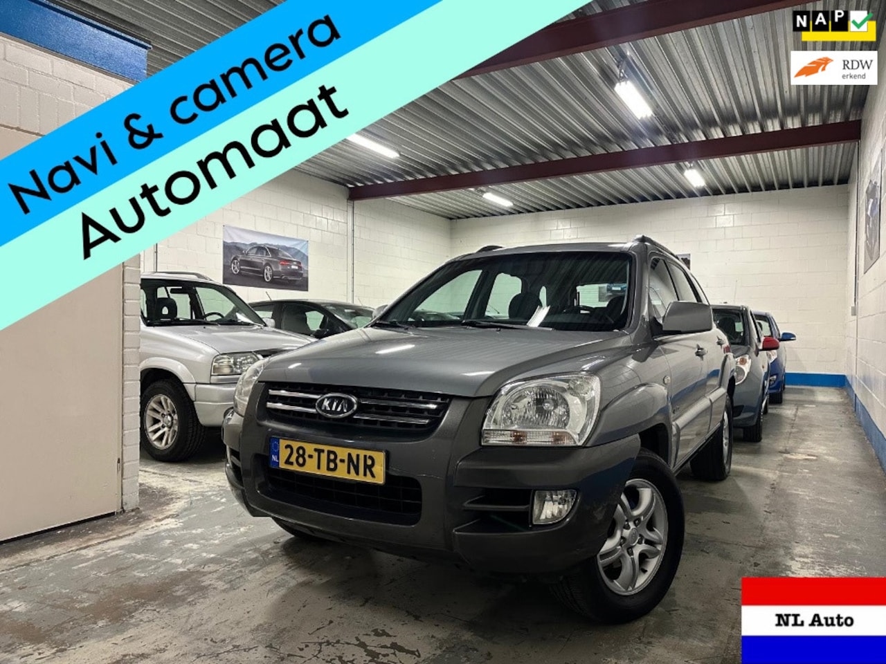 Kia Sportage - 2.7 V6 Adventure 4WD Automaat/Navi/Clima/Nap! - AutoWereld.nl
