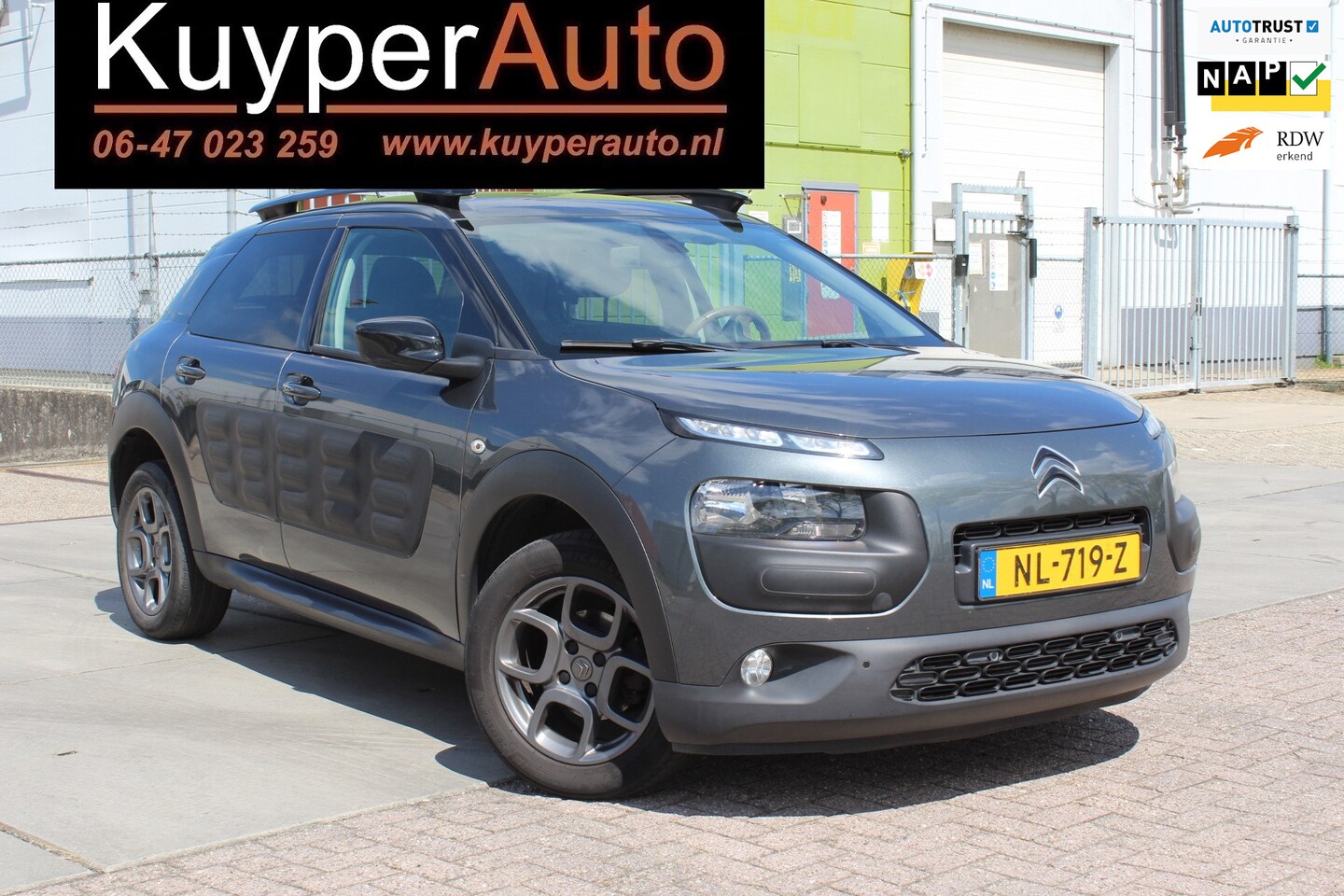 Citroën C4 Cactus - 1.2 PureTech Business Plus NAP PANO GOED ONDERHOUDEN INCL BTW RIJKLAAR PRIJS - AutoWereld.nl