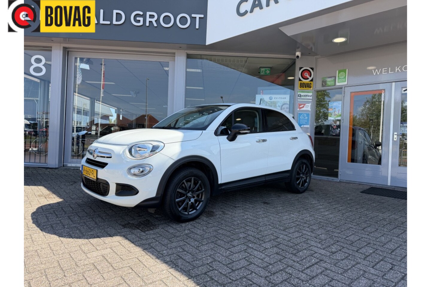 Fiat 500 X - (Gereserveerd) 1.6 Pop | Airco | Cruise | Allseason | Verwarmde stoelen - AutoWereld.nl