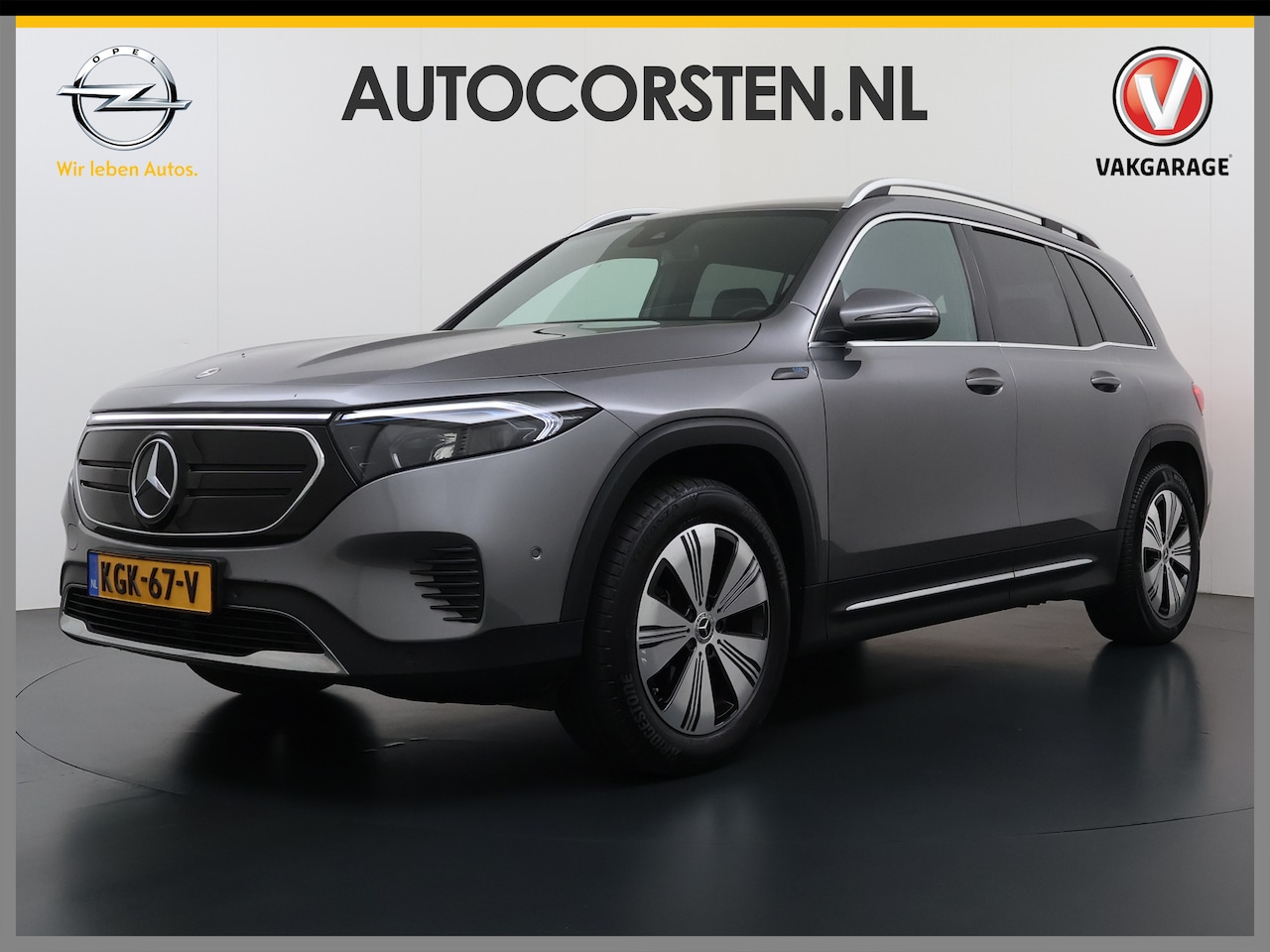 Mercedes-Benz EQB - 250 SOH 95% Stoelverwarming 1/2 Leder Navi Ecc Camera Cruise Control Pdc Business Line DAB - AutoWereld.nl