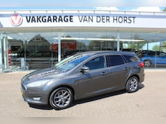 Ford Focus Wagon - 1.0 Lease Edition , 125pk Airco , Cruise, Trekhaak , Stoel, Stuur en Voorruitverwarming LM