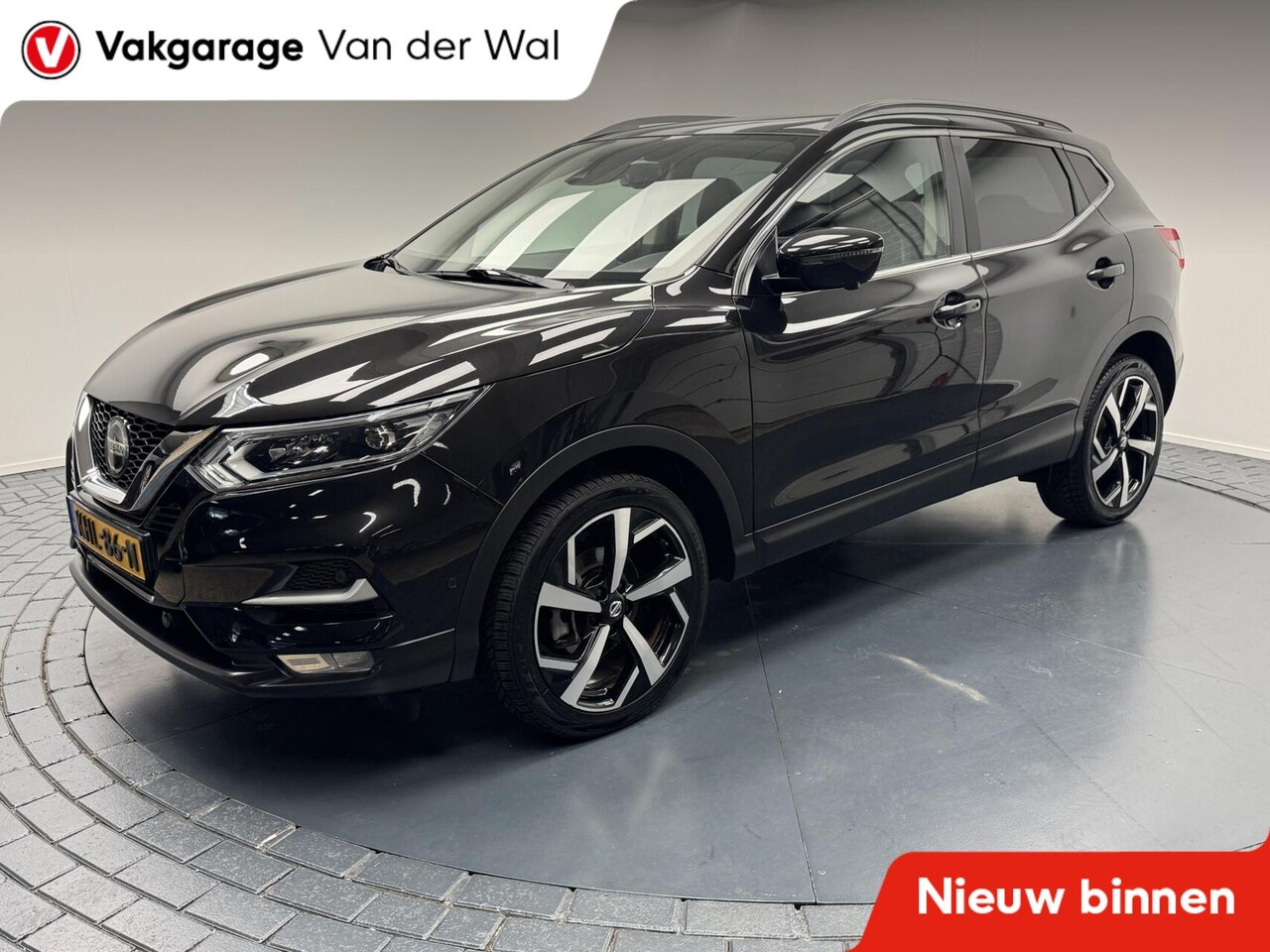 Nissan Qashqai - 1.3 DIG-T Tekna Navigatie-Afn.Trekhaak-Adapt.Cr.contr-Clima-Camera-Carplay-Stoelverwarming - AutoWereld.nl