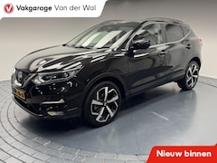 Nissan Qashqai - 1.3 DIG-T Tekna Navigatie-Afn.Trekhaak-Adapt.Cr.contr-Clima-Camera-Carplay-Stoelverwarming