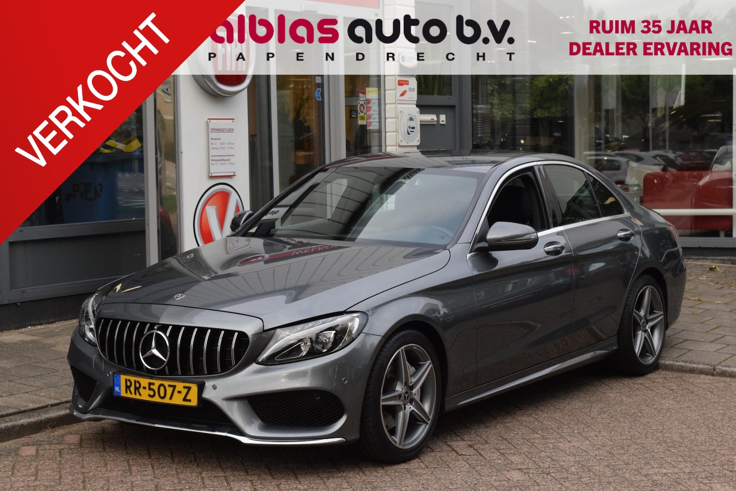 Mercedes-Benz C-klasse - 180 Bus. Solution AMG|Leer|Camera|4 nw banden - AutoWereld.nl