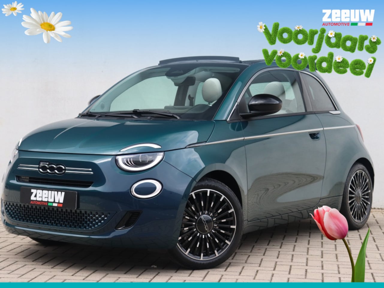 Fiat 500 C - 1.0 Hybrid La Prima | Boek nu uw Proefrit - AutoWereld.nl