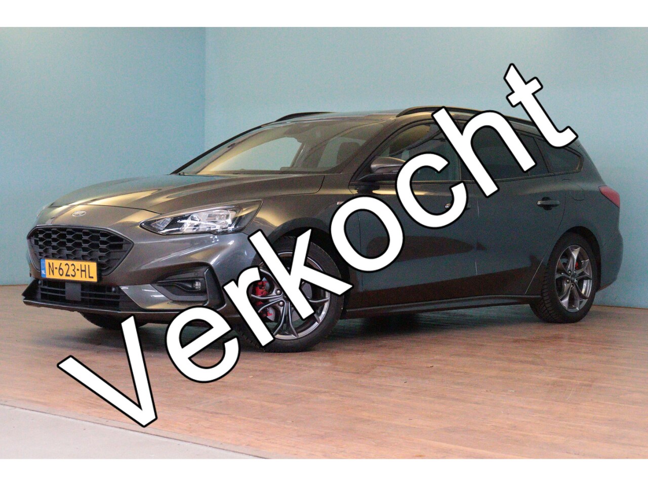 Ford Focus Wagon - 1.0 EcoBoost Hybrid ST Line X Business | NAVI | CAMERA + PDC | CRUISE | LANE-ASSIST | TREK - AutoWereld.nl