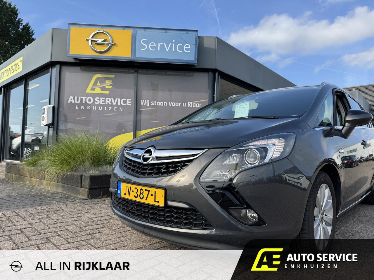 Opel Zafira Tourer - 1.4 Innovation 7p. UNIEK van2e eigenaar! | 7-persoons | 100% dealer onderhouden | Trekhaak - AutoWereld.nl