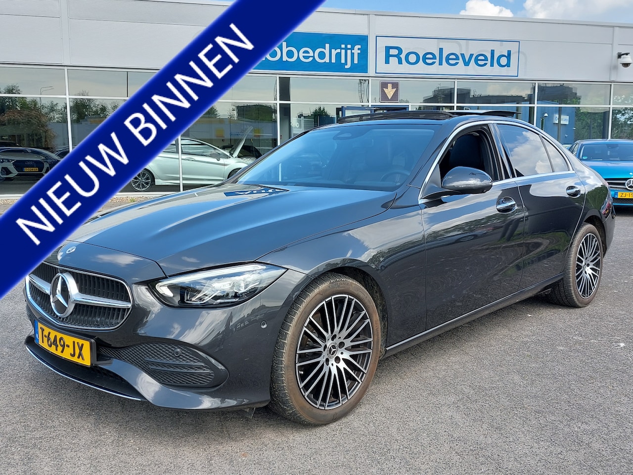 Mercedes-Benz C-klasse - 180 170pk Automaat Luxury Line | Origineel NL | Navi | Apple Carplay+Android Auto | Leder+ - AutoWereld.nl