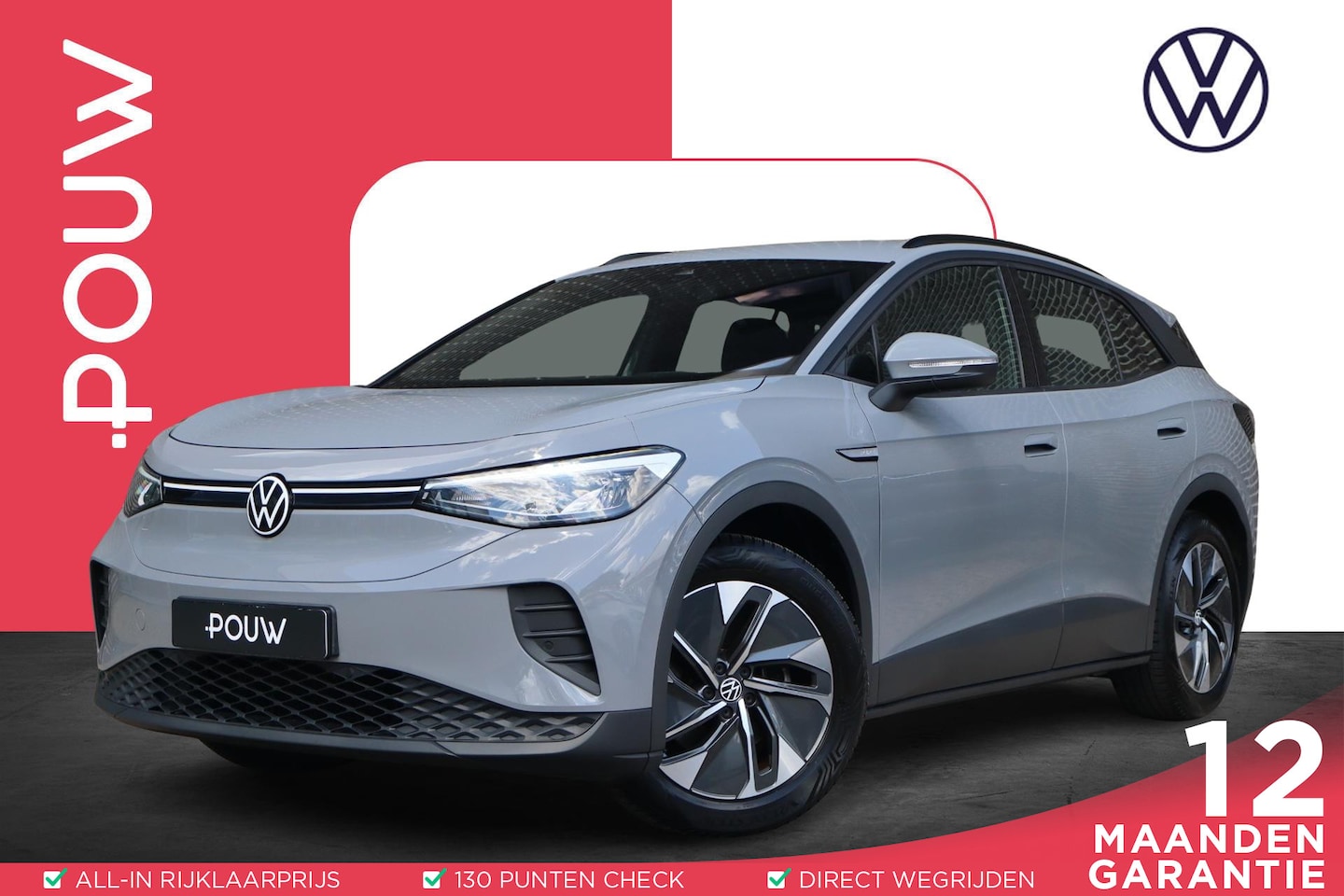 Volkswagen ID.4 - 170pk Pure 52 kWh | SoH 92% | Stoel/Stuurverwarming | Verwarmbare Voorruit | 19" Velgen - AutoWereld.nl