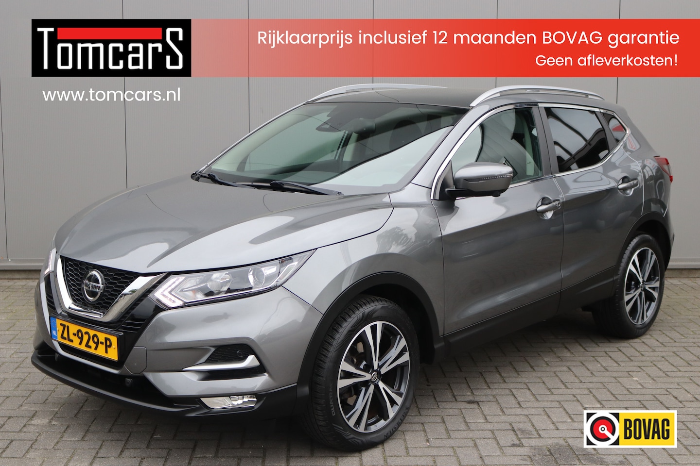 Nissan Qashqai - 1.3 DIG-T 140PK N-Connecta Trekhaak/Panoramadak/Camera/Parkeerhulp/Keyfree - AutoWereld.nl