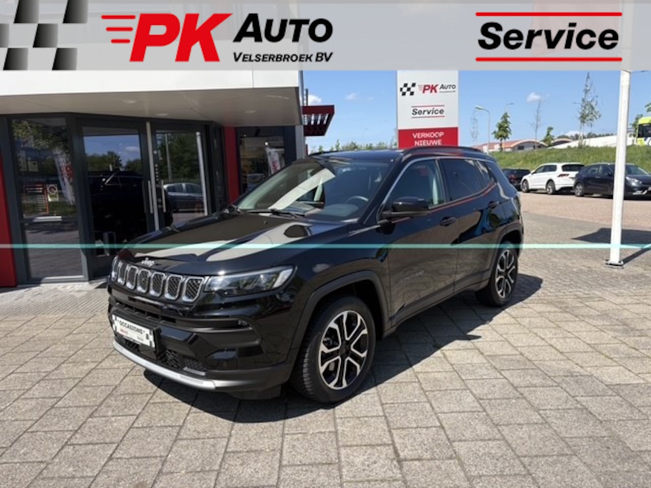 Jeep Compass - 1.5T e-Hybrid Night Eagle | Navi | Camera | Cruise | 25.366 km Dealeronderhouden - AutoWereld.nl