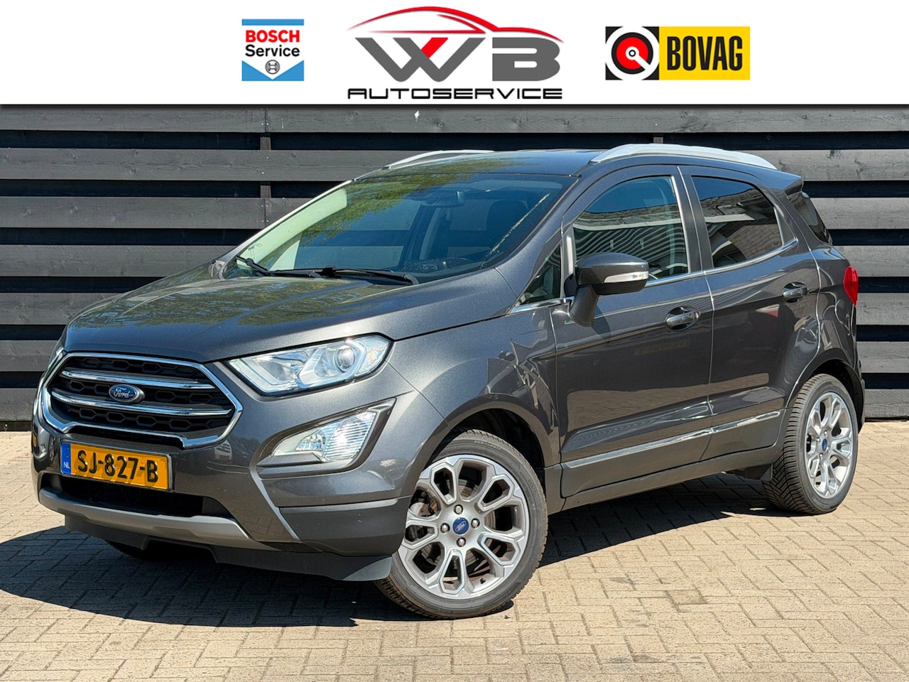 Ford EcoSport - 1.0 EcoBoost Titanium Navi I PDC I Stoelverw I Stuurverw - AutoWereld.nl