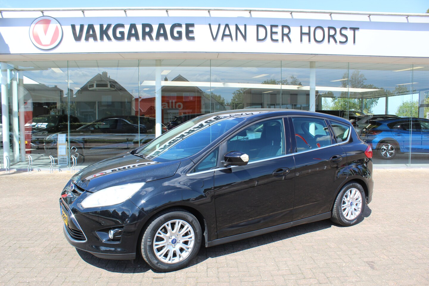 Ford C-Max - 1.6 EcoBoost Titanium 1.6 EcoBoost Titanium , 150pk , 1500kg Trekgewicht Climate control , Cruise control , Trek - AutoWereld.nl