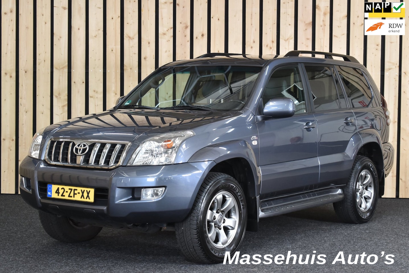 Toyota Land Cruiser - 3.0 D-4D SX Edition 202dkm 1e eig. Trekhaak 4WD Automaat Geel kenteken Nwe APK - AutoWereld.nl