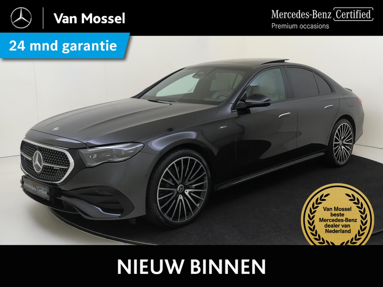 Mercedes-Benz E-klasse - 300 e AMG-Line / Trekhaak / Winterpakket / Panaroma-dak / Memory-Stoelen / Night-Pakket / - AutoWereld.nl