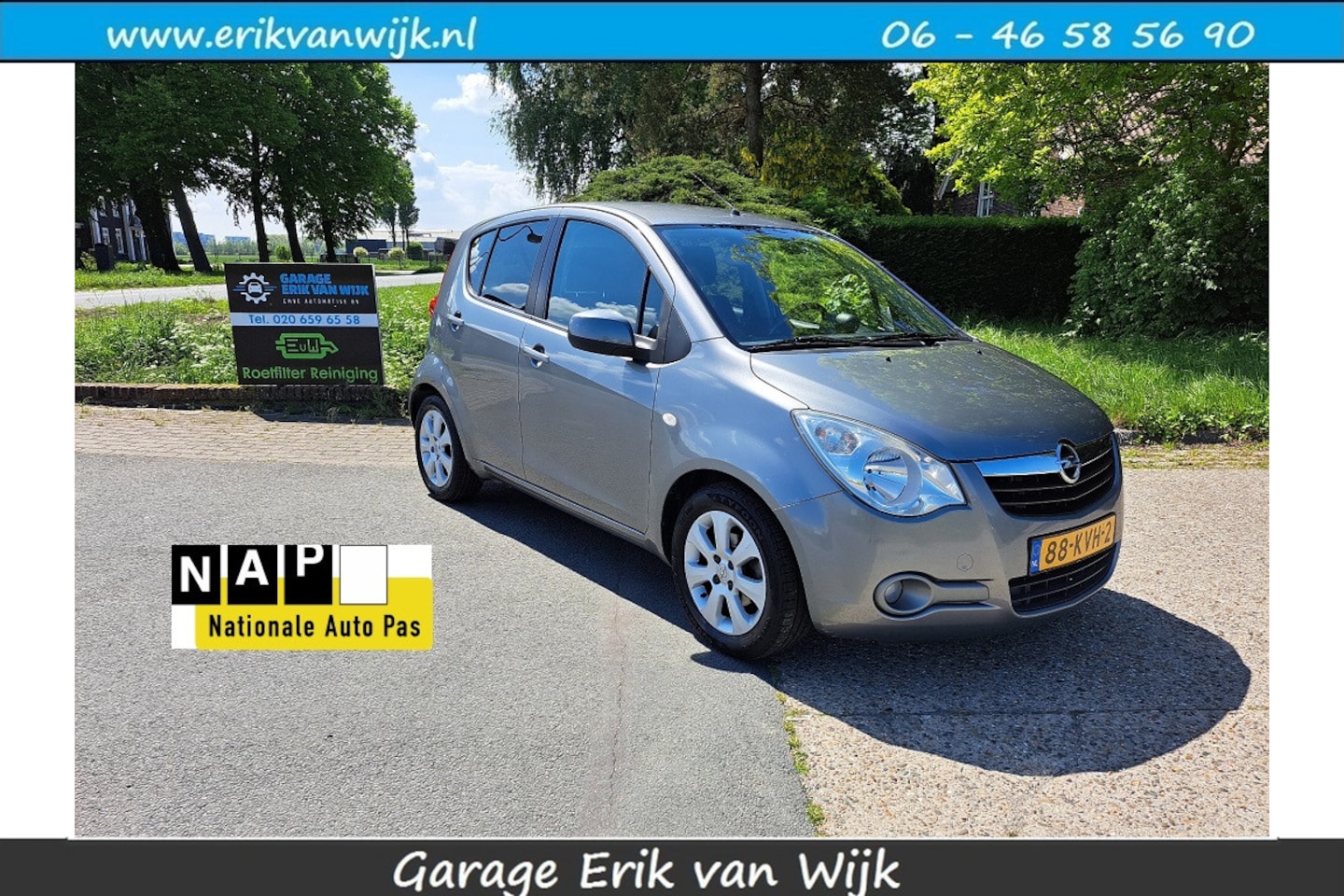 Opel Agila - 1.2 Edition Style 5 Deurs Airco - AutoWereld.nl