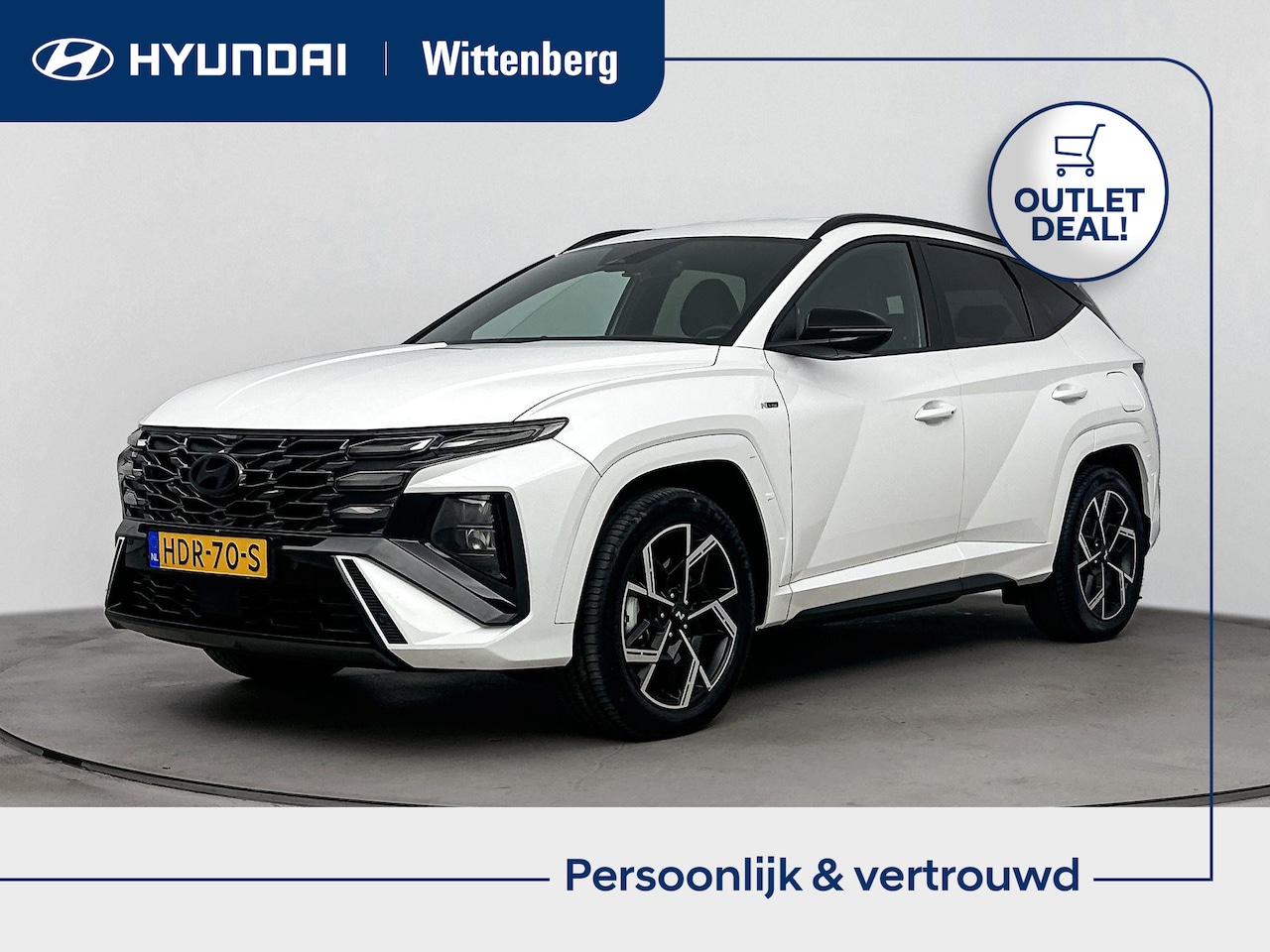 Hyundai Tucson - 1.6 T-GDI PHEV N Line Edition | Stoel + stuurverwarming | 19" Lm-wielen | Navigatie | Came - AutoWereld.nl