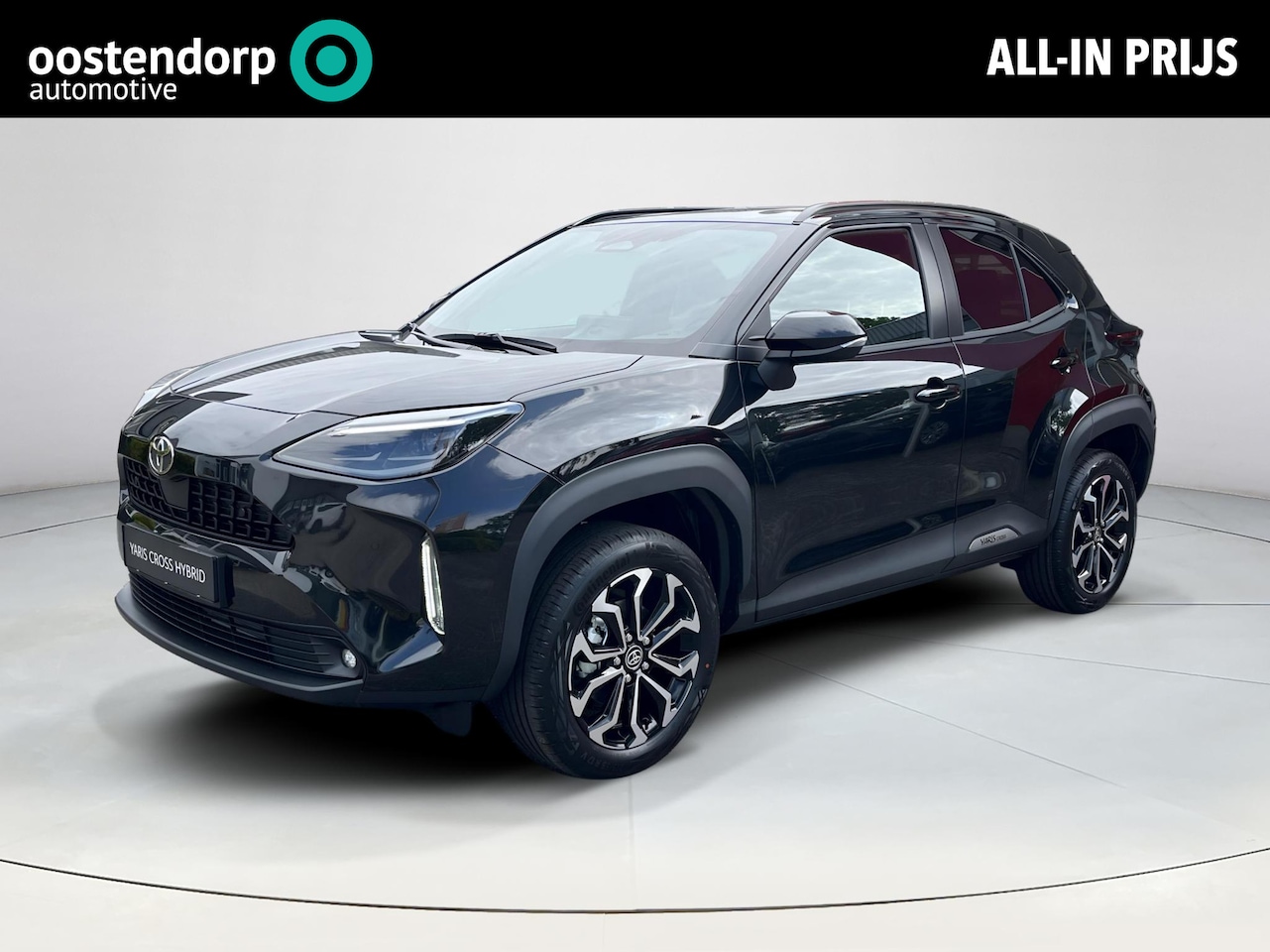 Toyota Yaris Cross - 1.5 Hybrid 115 Dynamic | 50 jarig Oostendorp jubileum editie | Night sky black metallic | - AutoWereld.nl