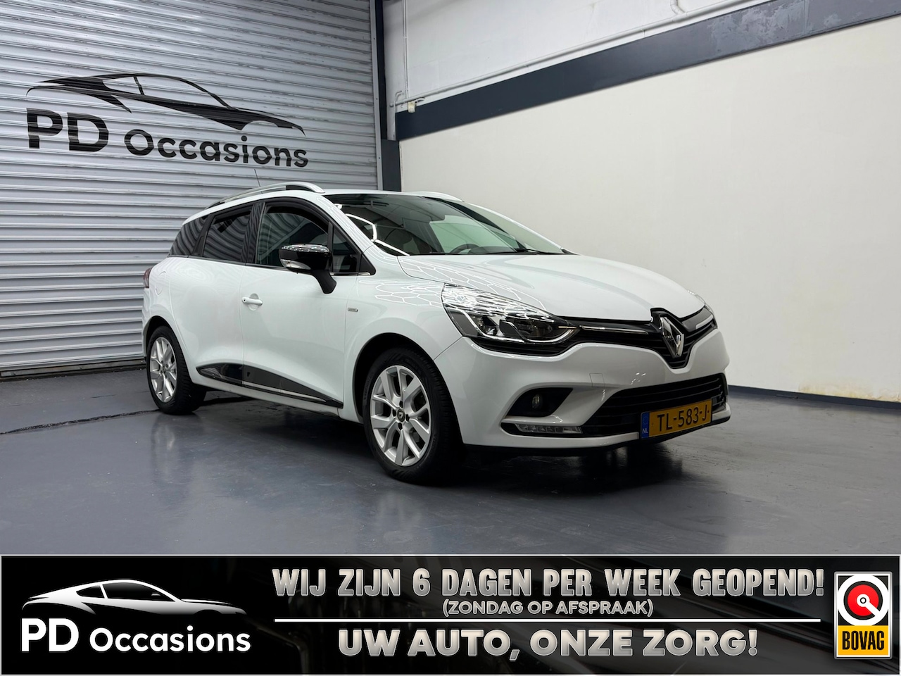 Renault Clio Estate - 0.9 TCe Limited - LM Velgen - Airco - Navi - Bluetooth - AutoWereld.nl