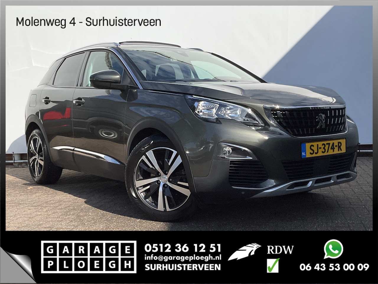 Peugeot 3008 - 1.2 131pk Allure Automaat Pano Leer Cam Nav Trekhaak - AutoWereld.nl