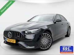 Mercedes-Benz C-klasse - 200|Launch|Edition|AMG Line|Vol Opties|2022|Eerste Eigenaar|NL Auto|Pano|Head Up|Achterasb