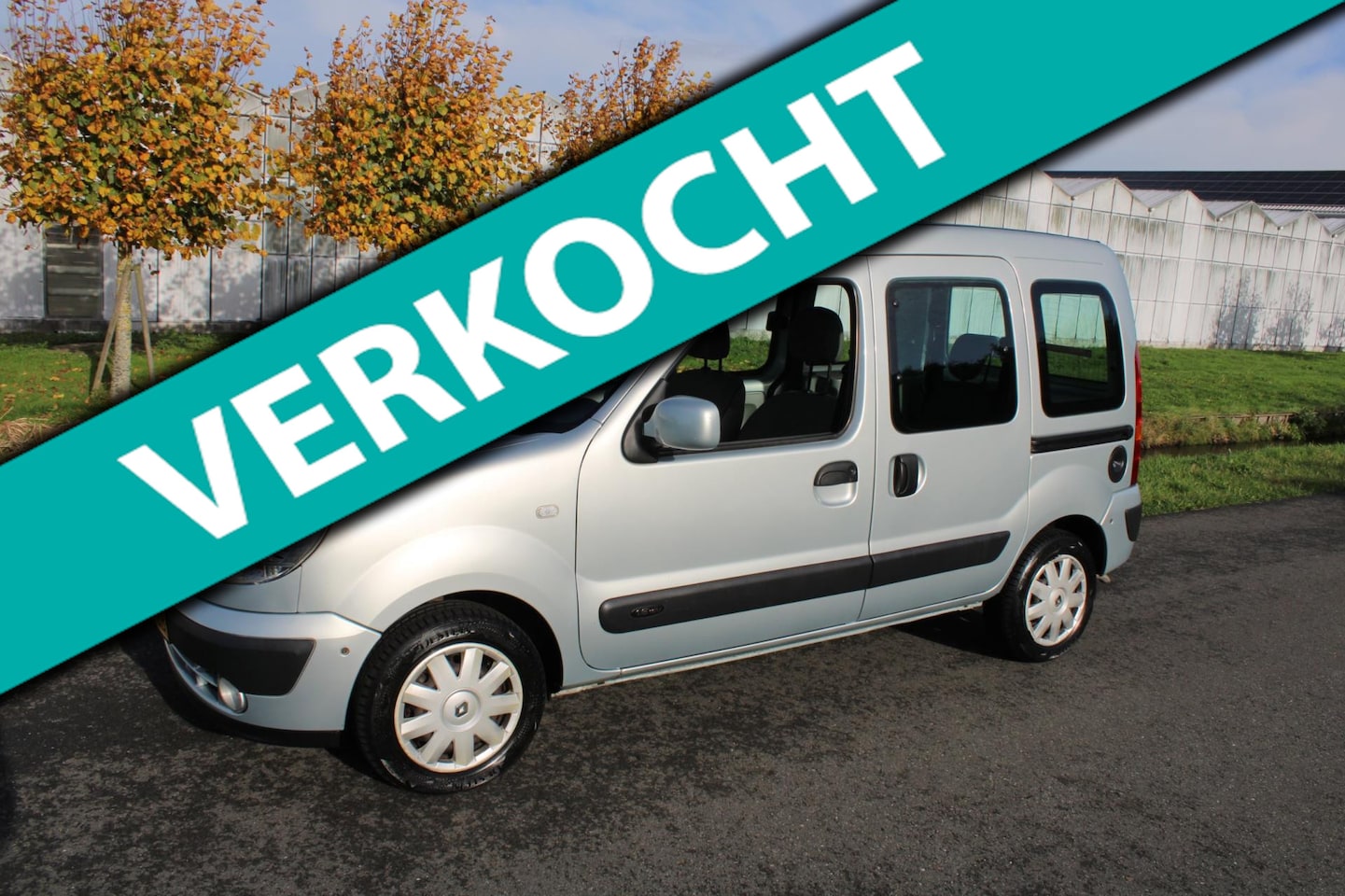 Renault Kangoo - 1.6-16V Expression Luxe Rolstoel vervoer met Knielsysteem - AutoWereld.nl