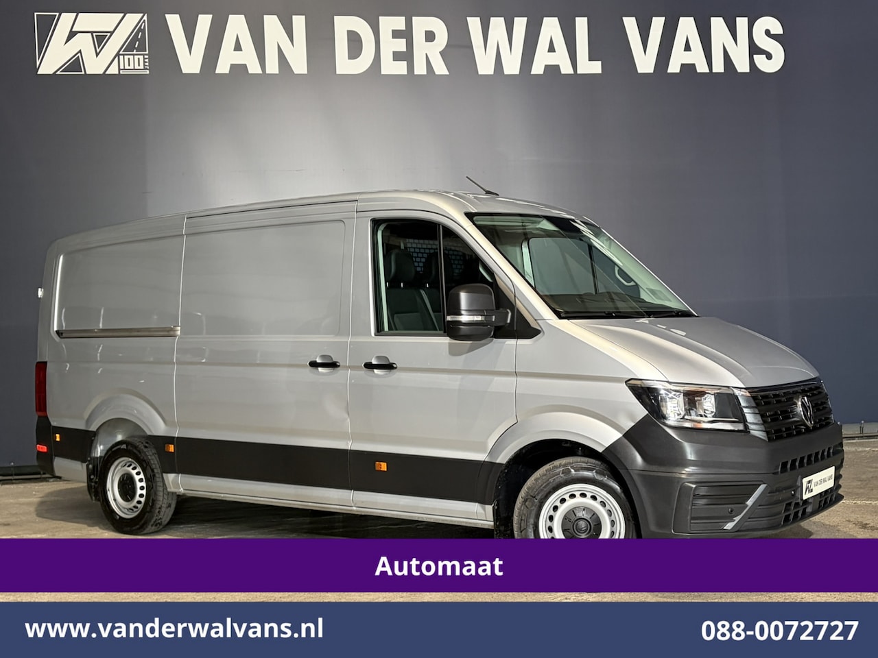 Volkswagen Crafter - 2.0 TDI 177pk Automaat L3H2 L2H1 Euro6 Airco | Navigatie | Camera | Apple Carplay | Cruise - AutoWereld.nl