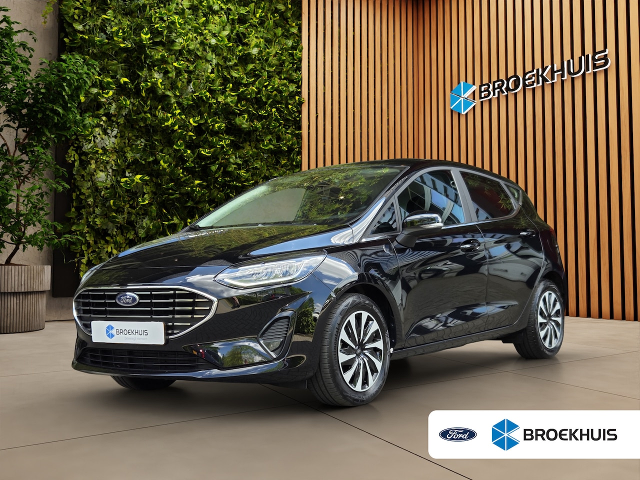 Ford Fiesta - 1.0 EcoBoost Hybrid Titanium | Stuur/stoelverwarming | Keyless | DAB | Lane Keeping - AutoWereld.nl