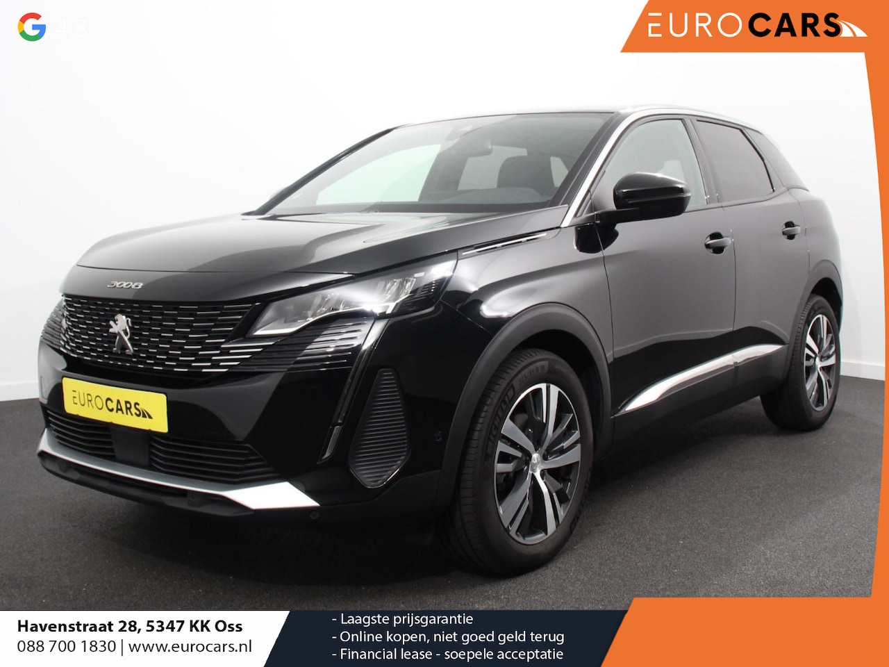 Peugeot 3008 - 1.2 110pk Turbo Automaat Allure Climate control Adaptive cruise control Achteruitrijd came - AutoWereld.nl