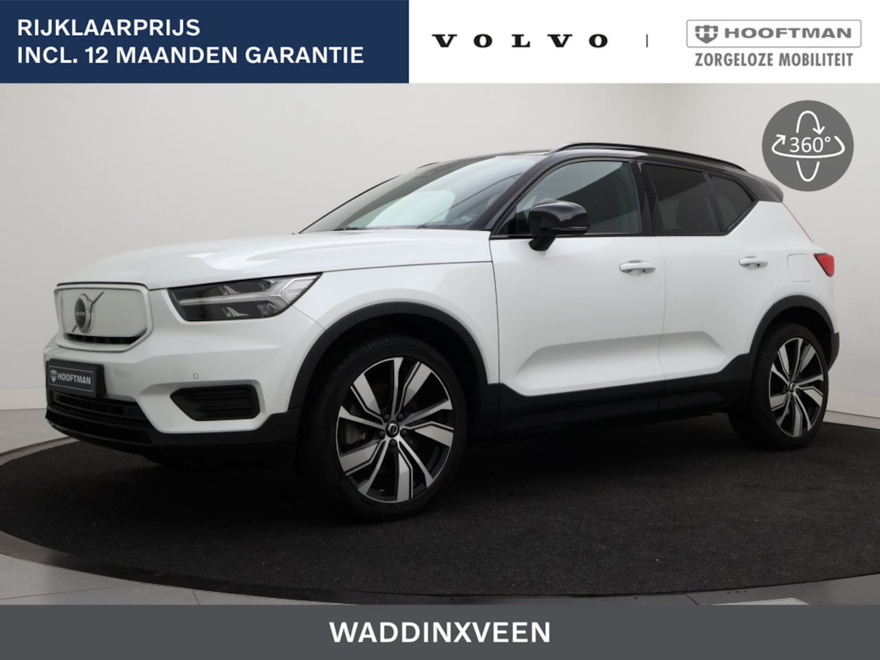 Volvo XC40 - RECHARGE PURE ELECTRIC LESAUTO DUBBEL REMPEDAAL 20INCH GOOGLE MA - AutoWereld.nl