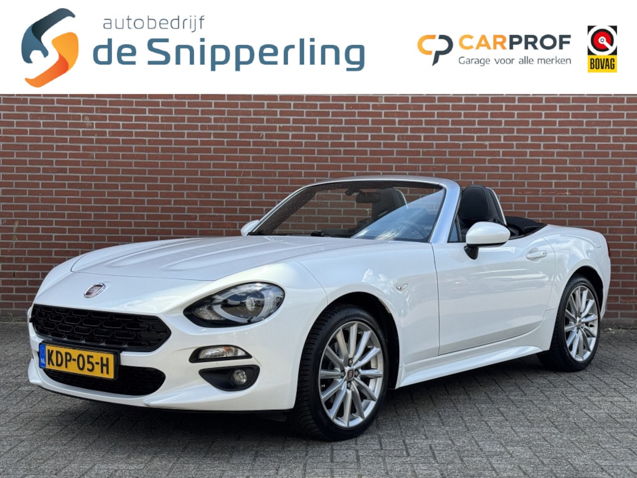 Fiat 124 Spider - 1.4 M-Air T Lusso AUTOMAAT NAV CRUISE CAMERA STOELVERW LMV - AutoWereld.nl