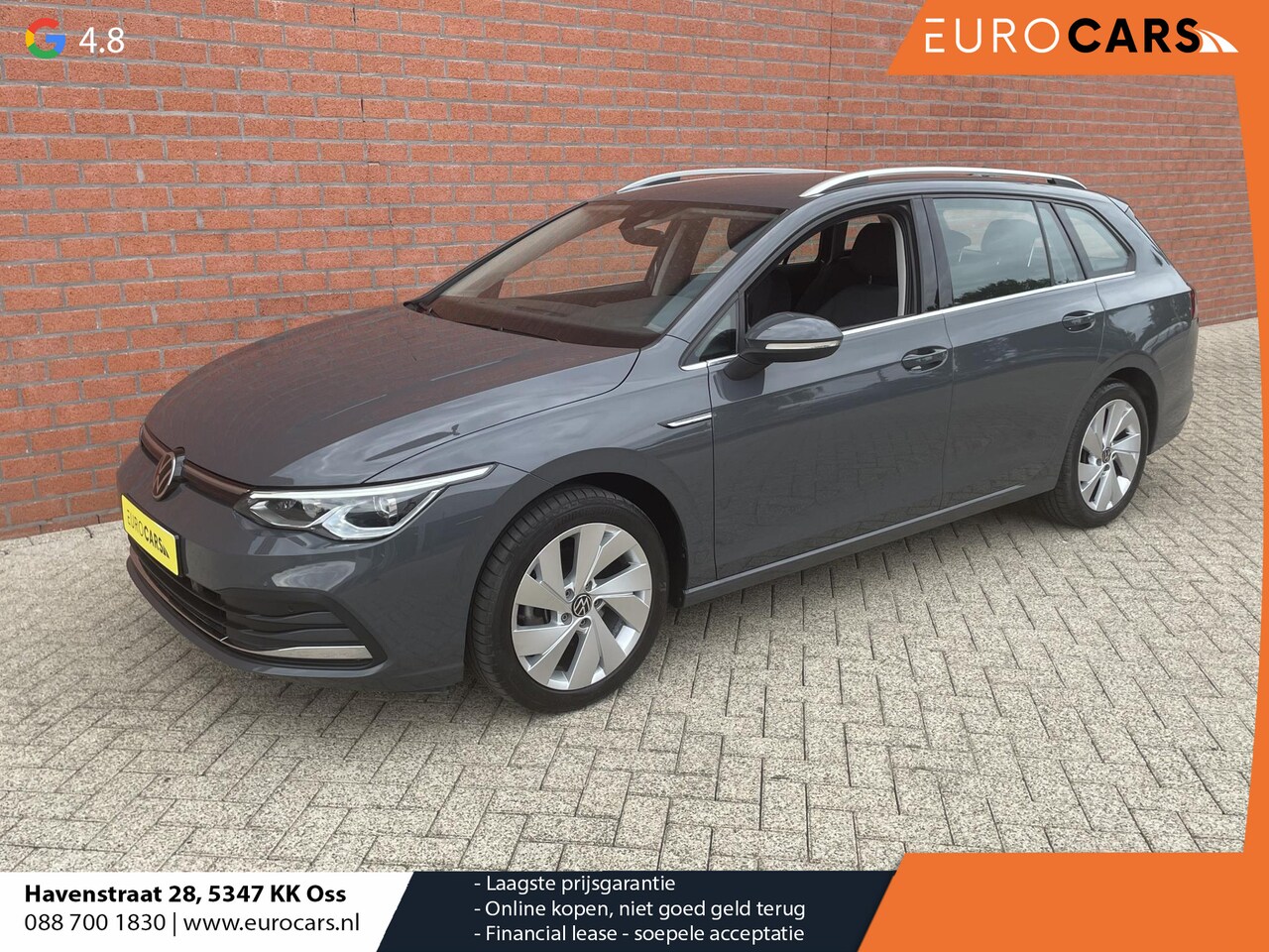 Volkswagen Golf Variant - 1.5 eTSI 150pk DSG Style Navigatie Apple Carplay/Android Auto Parkeersensoren Adaptive Cru - AutoWereld.nl