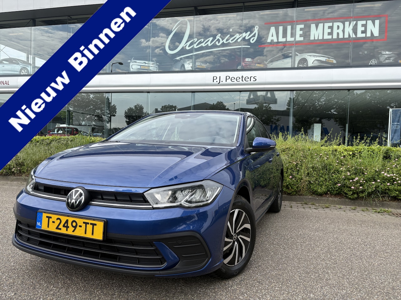 Volkswagen Polo - 1.0 TSI Life Achteruitrijcamera - Airco - Apple carplay - Navigatie - Cruise control - Blu - AutoWereld.nl