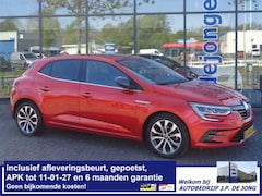 Renault Mégane - 1.3 TCe Business Edition One Leer Stoelverwarming Climate Cruise LM velgen Navi Camera Parkeersensoren NL 1e eigenaar